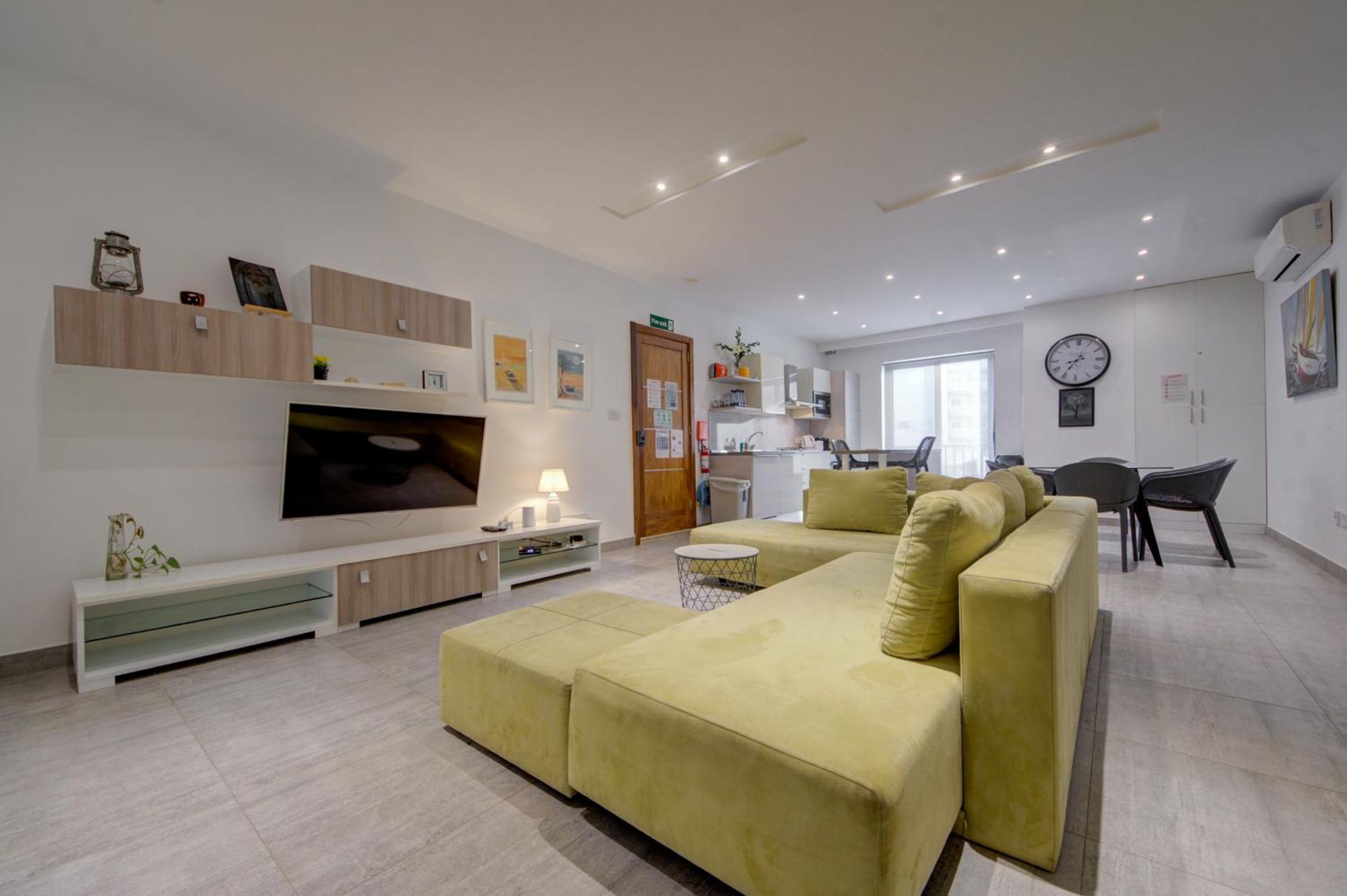 Top Floor Apt With Common Pool Close To All Amenities San Pawl il-Baħar Extérieur photo